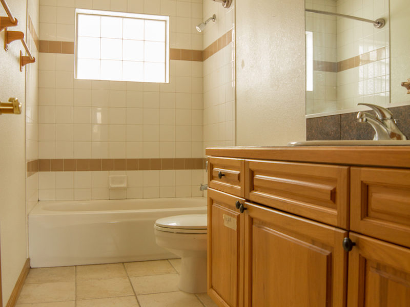 bathroom remodeling project Before 1