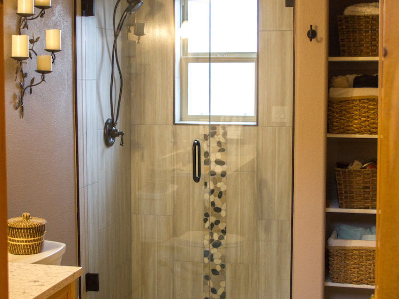 bathroom remodeling project After 11