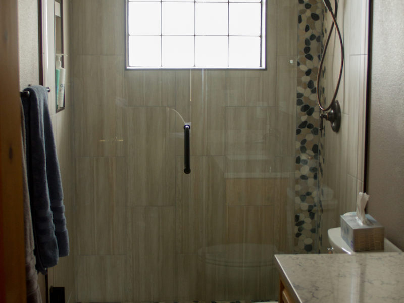 bathroom remodeling project After 2