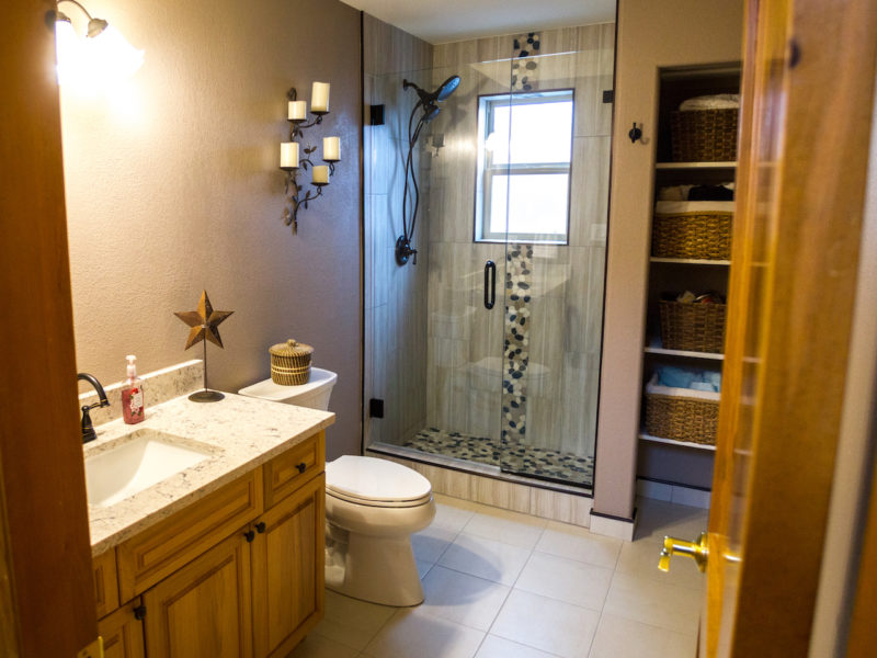 bathroom remodeling project After 8