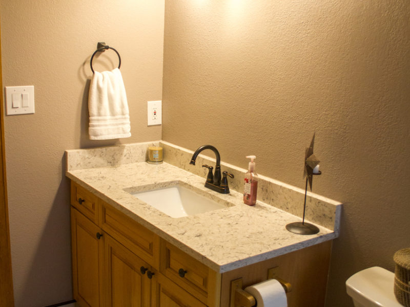 bathroom remodeling project After 9