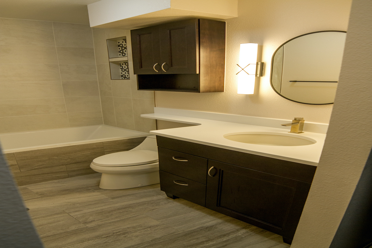 bathroom remodel project in Silverthorne